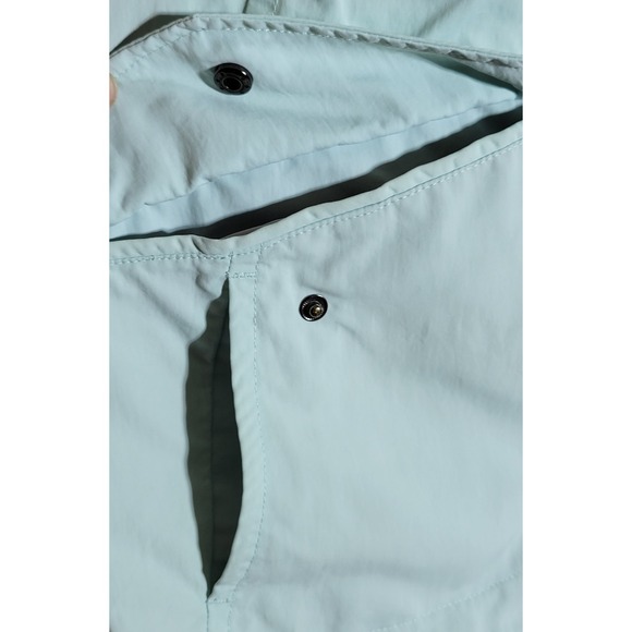 Eddie Bauer Travex Zip Front Vest Womens Size Large Green Utility Pockets Lined - Picture 6 of 15